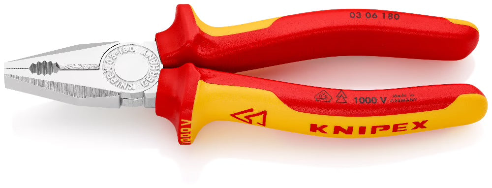 KPX0306180 180mm Combination Plier VDE 1000V
