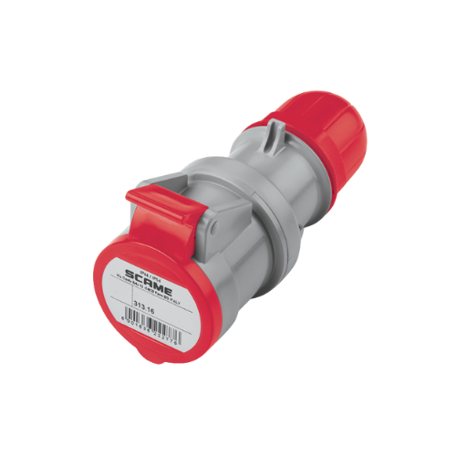 313.3246 32A 4P CEE Female Inline Connector - Online Electrical