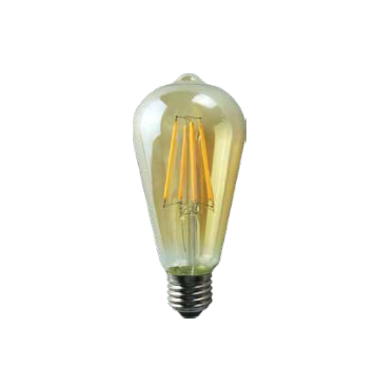 OL-ST64-8W-D- 8W LED FILAMENT E27 - Various Colours