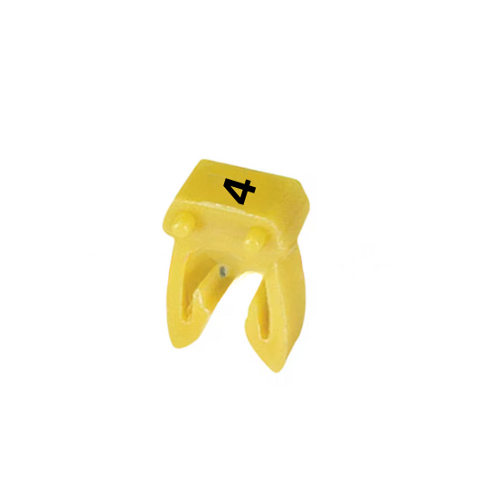 Klemsan WM03 4-6mm Clip on Cable Markers 0-9/500