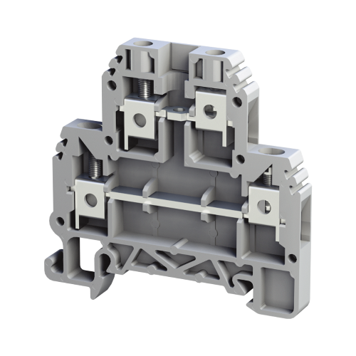 TBL2.5-4MM GREY 2Tier Terminal Block -Screw Type