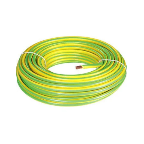 70mm House Wire - Green/Yellow General Purpose, Per Metre