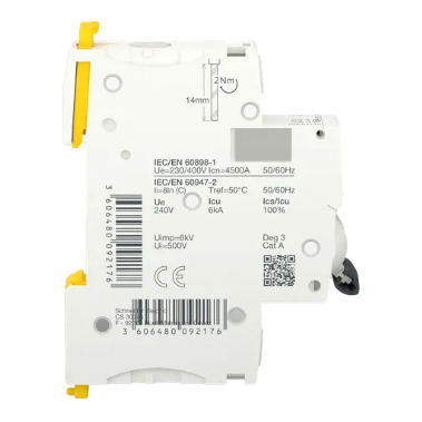 A9F64116 Acti9 iC60A 1P 16A 6KA C Curve Breaker - Online Electrical