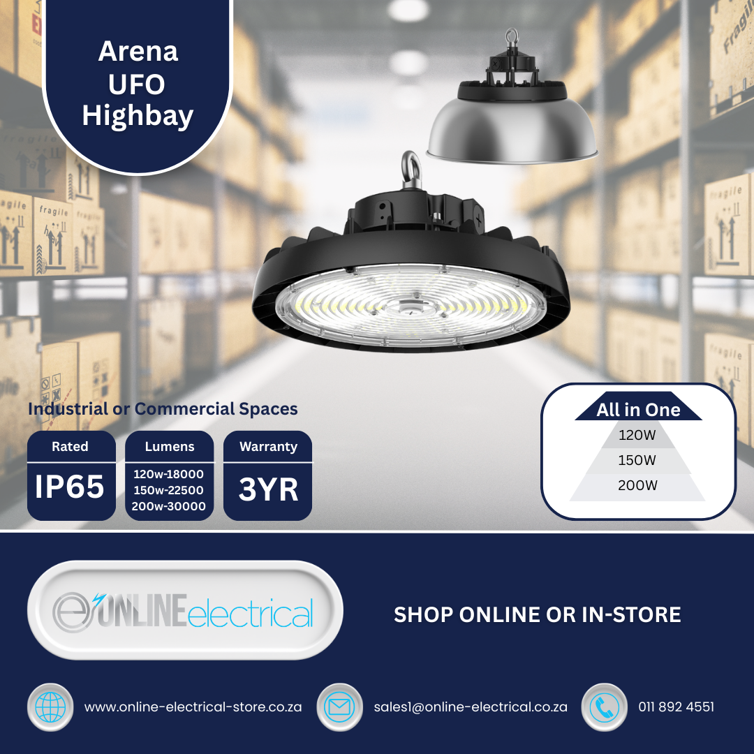 120/150/200W LED Highbay Arena UFO Fitting