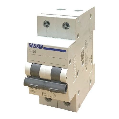 B6-2C06N 6A 2P 6KA C Curve Breaker - Online Electrical