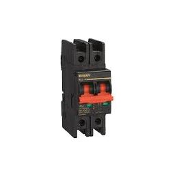 BENY BB2-63 63A 2POLE DC BREAKER 600VDC - Online Electrical