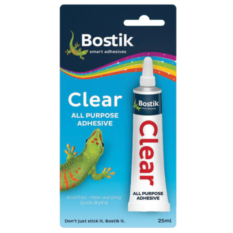 Bostik Clear Adhesive 25ml