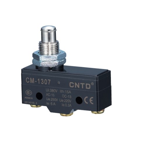 CM1307 Extended Panel Mount Plunger Micro Switch