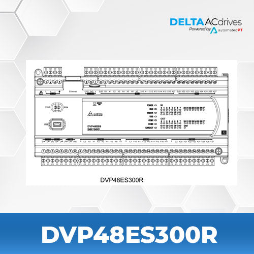 DVP48ES300R 24DI+24DO ES3 230VAC PLC RELAY