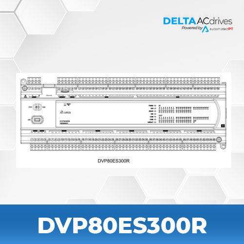 DVP80ES300R 40DI+40DO ES3 230VAC PLC RELAY