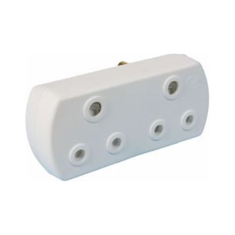 Double Adaptor Plug 2X16A 3Pin N002 - Online Electrical