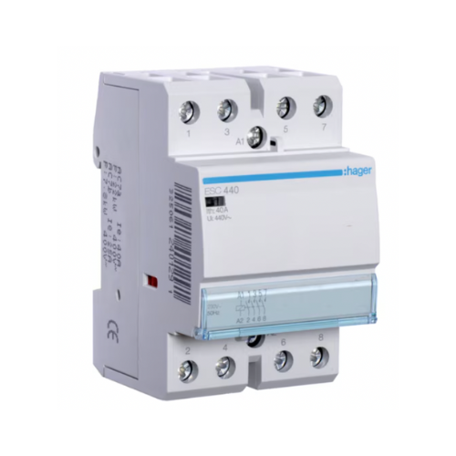 ESC440 40A 230VAC 4NO Modular Standard Contactor - Online Electrical