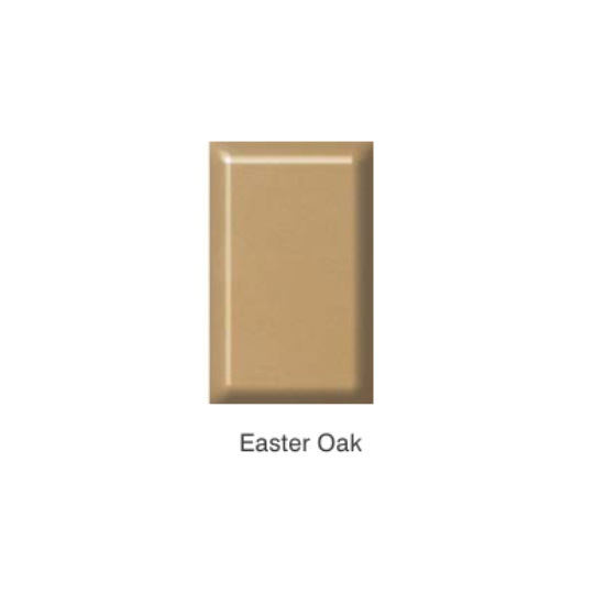 P801 Double Compartment Power Skirting End Cap - Various colours