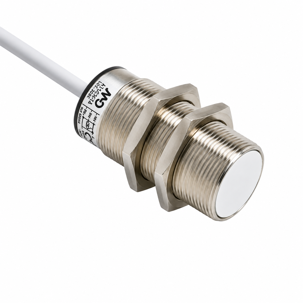 AK1/CN-1A M18 NPN NC 10-30VDC 5MM Flush Inductive Proximity Switch