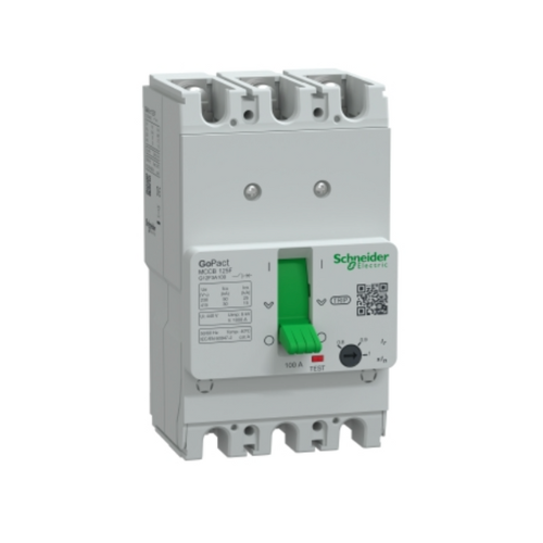 G12F3A100 GO MCCB 125F 3P3D 100A ADJ 30KA - Online Electrical