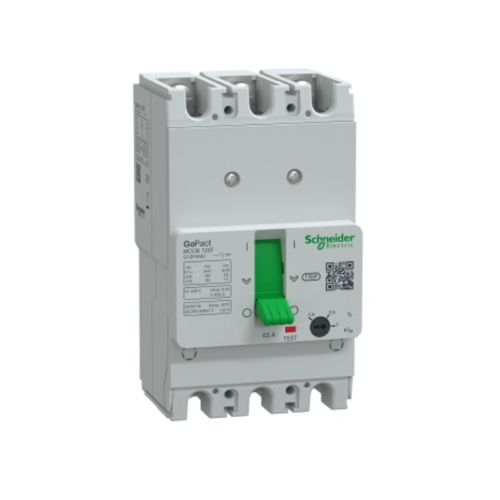 G12F3A63 GO MCCB 125F 3P3D 63A ADJ 30KA - Online Electrical