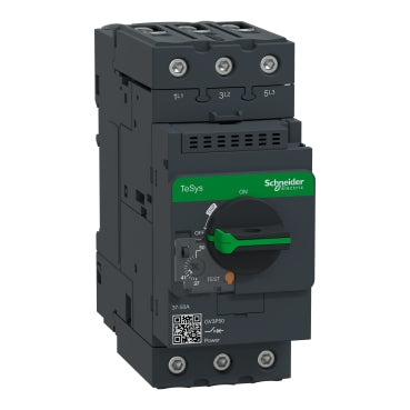 GV3P50 MOTOR CIRCUIT BREAKER THER/MAG 37-50A EVERLINK TERMINALS