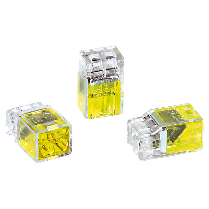 HECPM2 Helacon 2way connector PC352-Yellow - Online Electrical