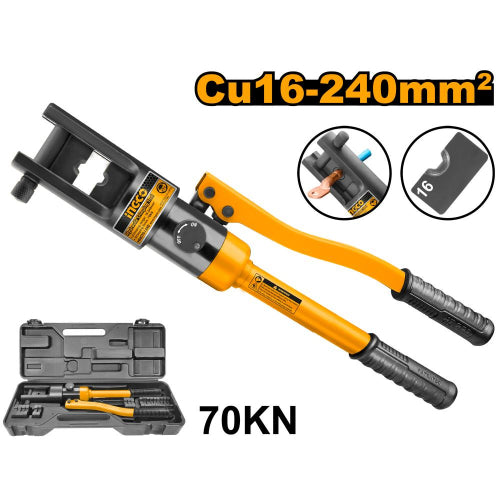 HHCT01240 Hydraulic Crimper 240Kit + Dies