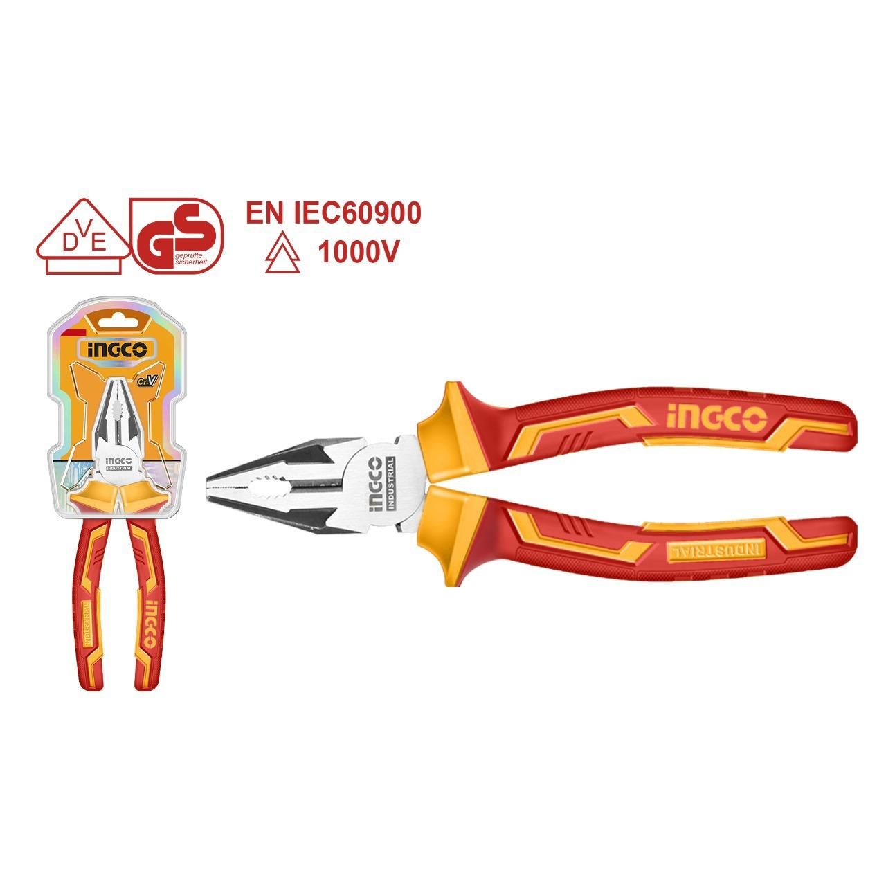 HICP28208 COMBINATION PLIER 200MM 1000V