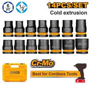 HKISSD12141 IMPACT SOCKET SET 1/2" 14PCE