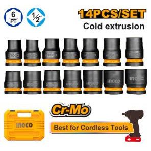 HKISSD12141 IMPACT SOCKET SET 1/2" 14PCE
