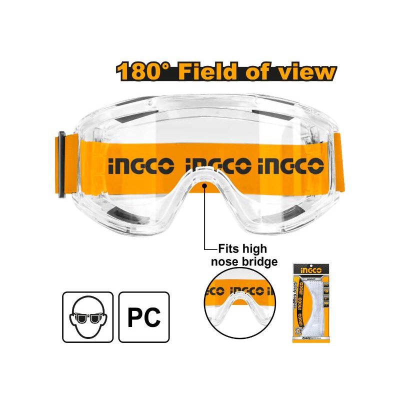 HSG10 Safety Goggles Wide View PVC