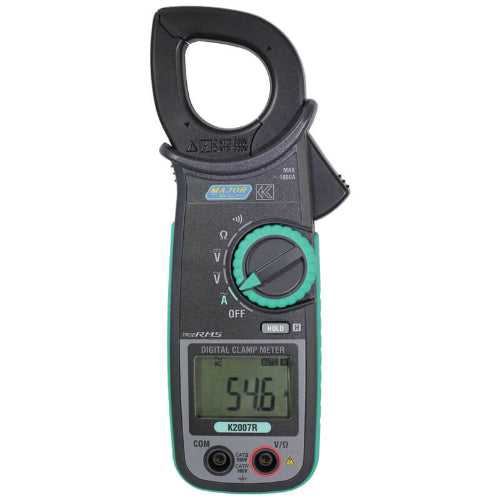 K2007R 600A AC TRMS Clamp Meter, CAT III 600V