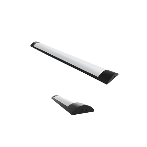 LED LINEAR 5FT 55W 3CCT IP33 MAMBA BLACK 3YR