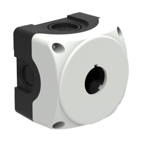 LPZP1A8 1 Hole Grey Empty P/B Station - Online Electrical