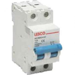 Lesco 2P 50A 2P 3KA Breaker - Online Electrical