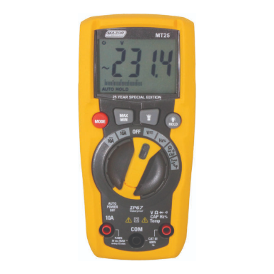 MT25 Compact DMM + Temp IP67 Auto - Online Electrical