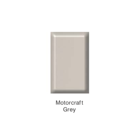 P801 Double Compartment Power Skirting End Cap - Various colours