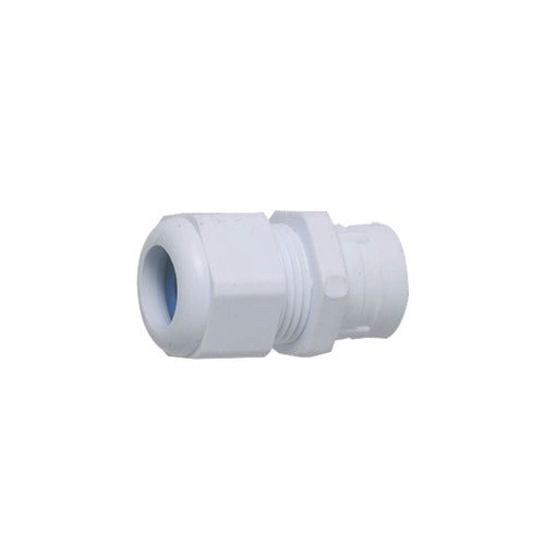 No.0 PVC Compression White Gland Push-In Type - Online Electrical