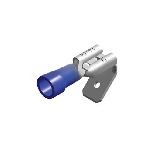 PB2-6.4V Blue Piggy Back Terminal 6.4MM