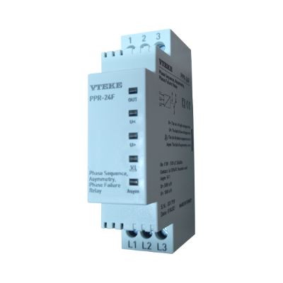 PPR-24F Phase Sequence/Phase Failure Relay 3 Phase - Online Electrical