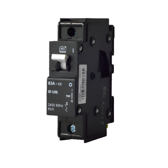 QF-1(26mm)80A S/P 6kA Circuit Breaker
