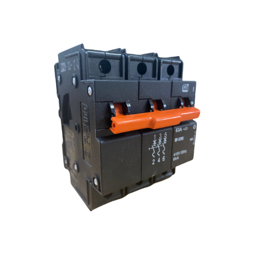 QF-3(26MM)63A T/P 6KA Orange Toggle - Online Electrical