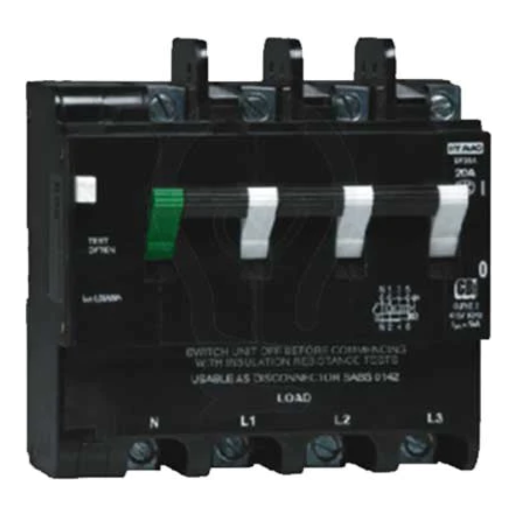 SF36A 80A T/P 6KA E/Leak C/W Overload Protection - Online Electrical