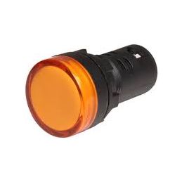 SIL-22-220-A Amber Pilot Light 220VAC - Online Electrical