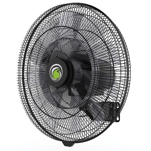 450mm Industrial Wall Mount Fan Black