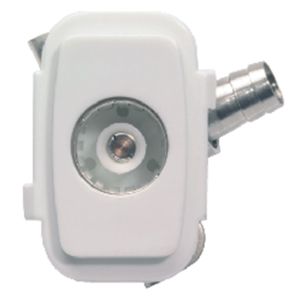 TVI663-P Standard TV Connection Insert White - CBI Range