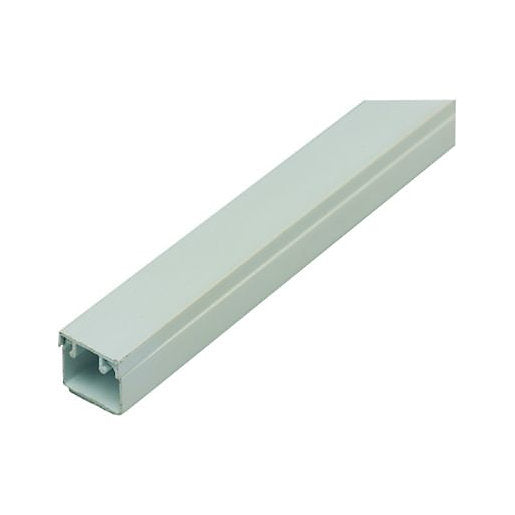 Trunking Solid 16X16MM White Per 2Mtr Length - Online Electrical