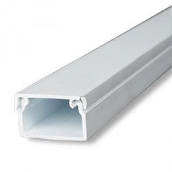 Trunking Solid 40X25MM White Per 3Mtr Length - Online Electrical