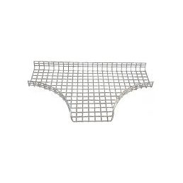 Wire Mesh Cable Tray 100X50MM Tee Piece, 90° R450 - Online Electrical