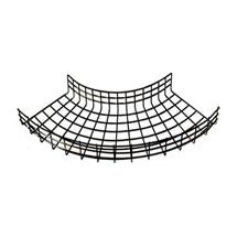 Wire Mesh Cable Tray 300X50MM Horizontal Bend 90° R450 - Online Electrical