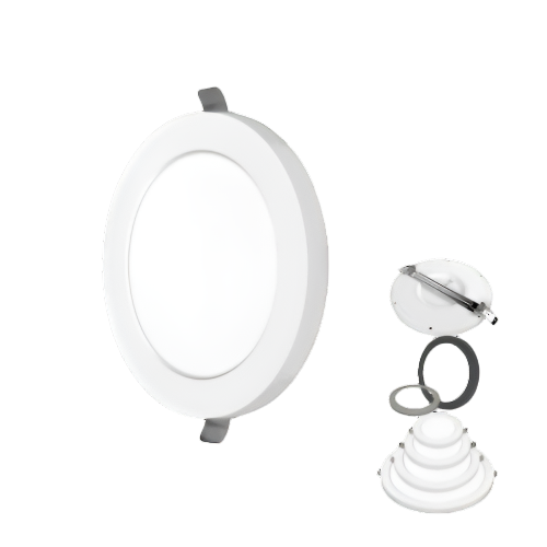 12W LED Round IRIS 2 IN 1 Ceiling light Magnetic Trims - Online Electrical