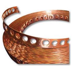 13mm Perforated Earth Strap 10mtr Roll - Online Electrical