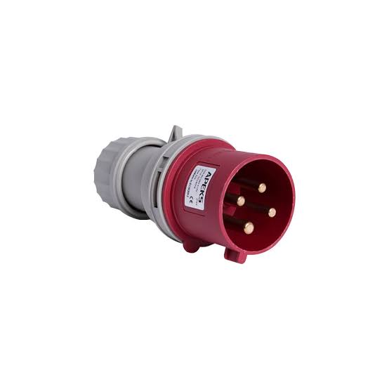16A 4Pin 380V CEE IP44 Plug Top