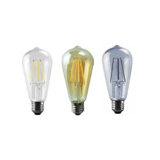 OL-ST64-8W-D- 8W LED FILAMENT E27 - Various Colours